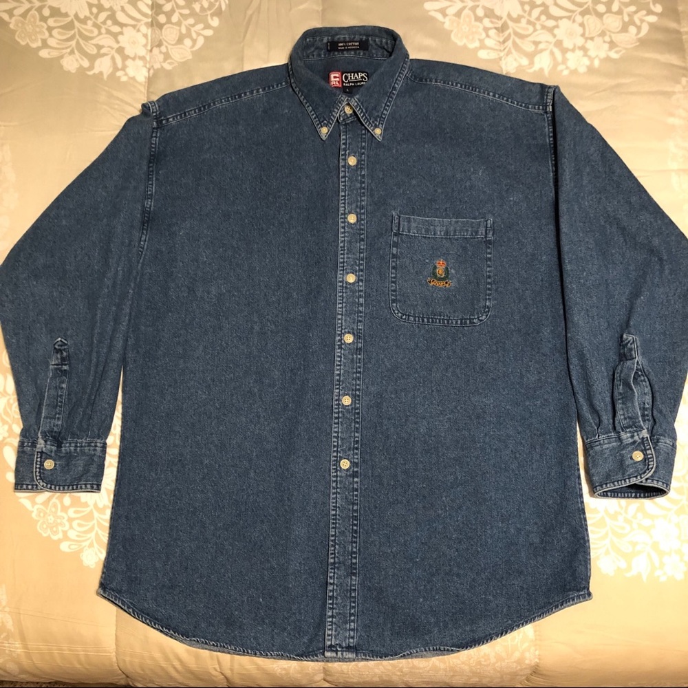VTG Chaps Ralph Lauren button down